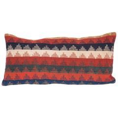 Pillow Made Out of a Late 19th Century South Persian Kilim Fragment