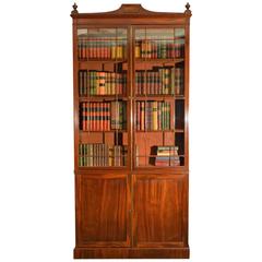 Superb Quality Regency Mahogany Bookcase 4