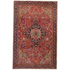 Antique Persian Heriz Carpet 5