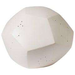Elegant Ceramic Sculpture "Diamant" by Nadia Pasquer, 2016