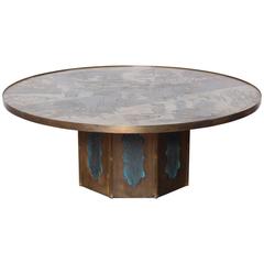 Large Chan Coffee Table by Phillip and Kelvin LaVerne