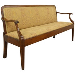 Antique 19th Century Scandanavian Fruitwood Sofa