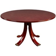 Exceptional Round Osvaldo Borsani Table