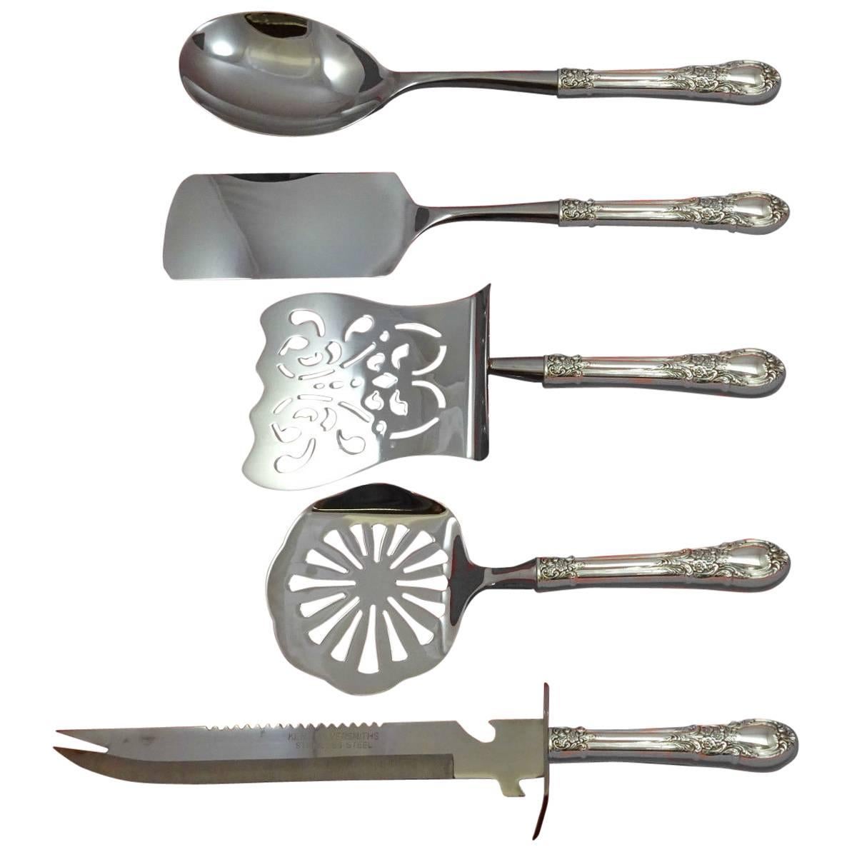 American Victorian by Lunt Sterling Silver Brunch Set of Five-Piece, HHWS
