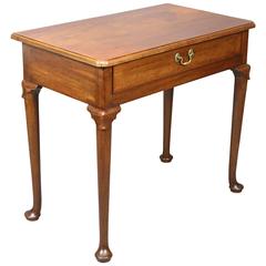 George III Mahogany Side Table 1