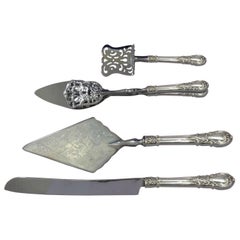 American Victorian by Lunt Sterling Silver Dessert Serving Set of Four Pieces