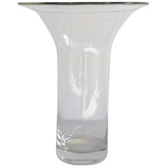 Mid-Century French Blown Glass Vase 10