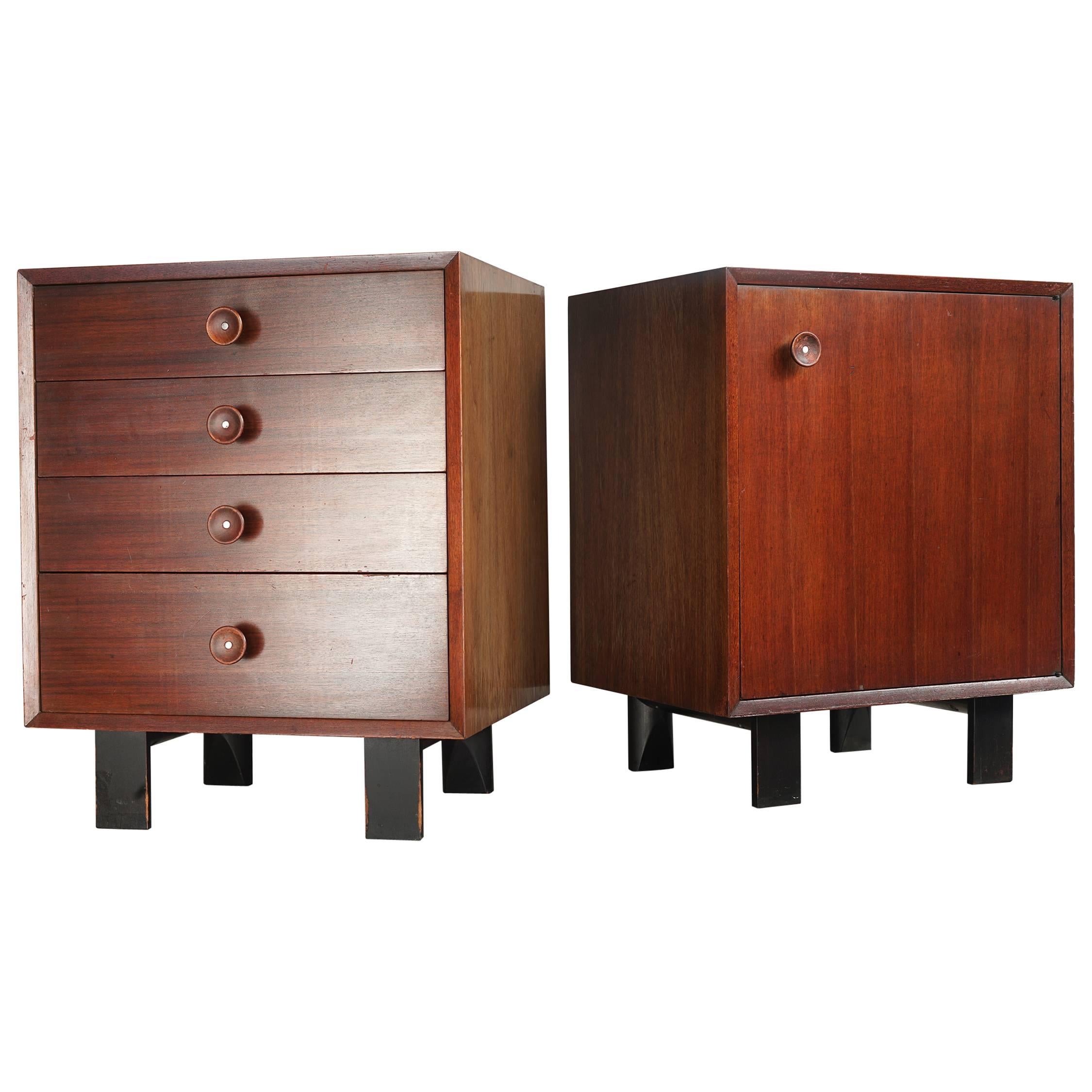 George Nelson Nightstands or End Tables