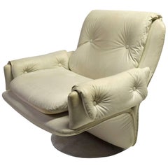 Swivel Lounge Chair, Italy, 1960s