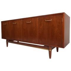 Mid-Century Modern Small Credenza by American of Martinsville