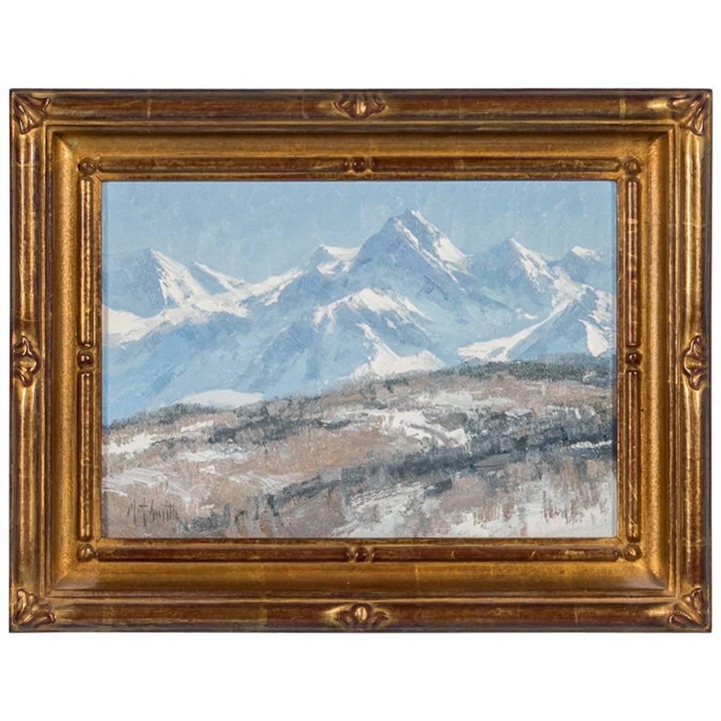 Matt Smith Original Oil on Linen Painting of the Colorado Mountains