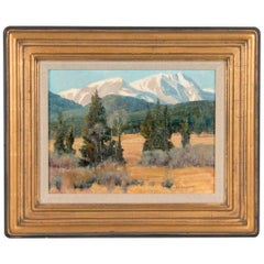Stephen Elliott Original Oil Painting, Rocky Mountain National Park Colorado