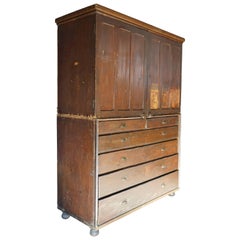 19th Century Welsh Train Station Cabinet