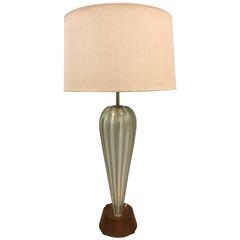 Large Italian Murano Glass Lamp 12