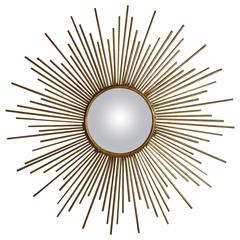 Vintage Inspired Starburst Mirror