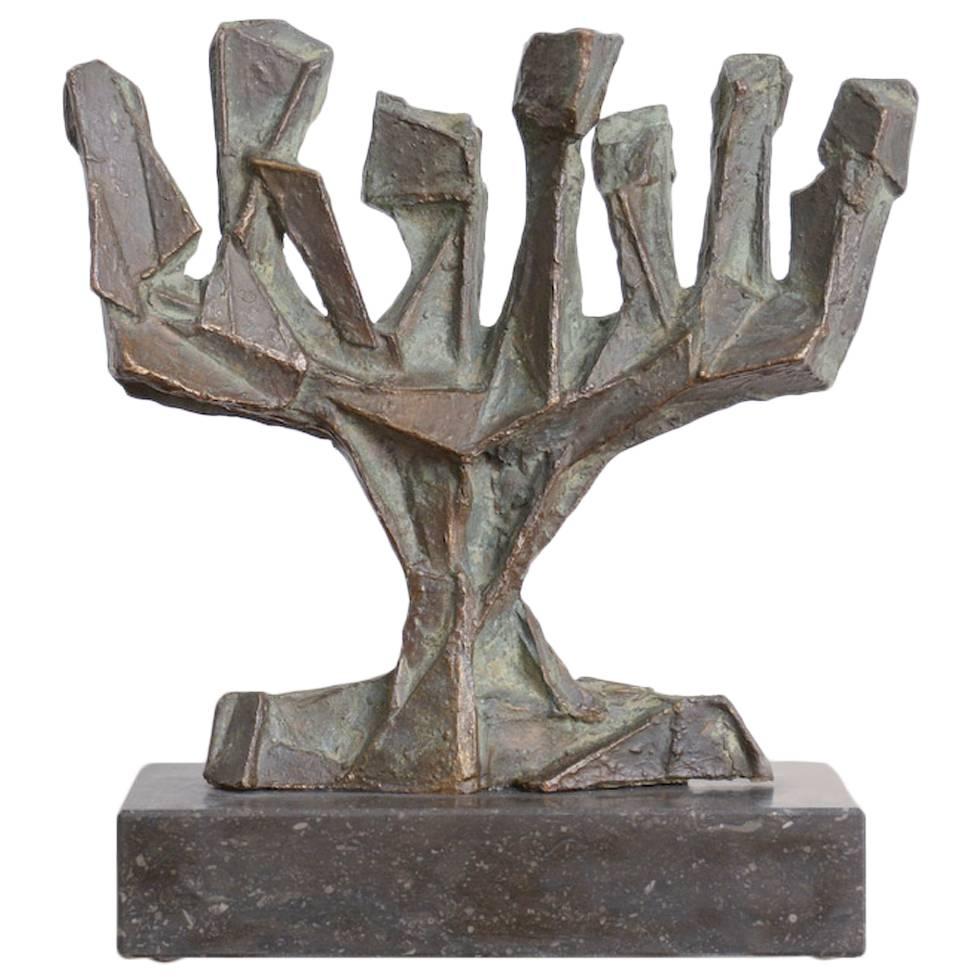 Bronze Abstracted Tree Sculpture