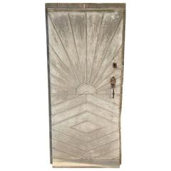 18th Century French Door with Sunburst Design 3