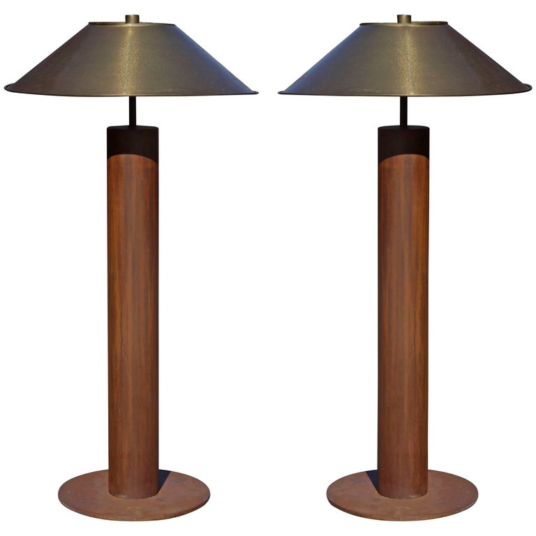 Rare Pair of Floor Lamps by Peter Preller for Tecta For Sale at 1stDibs |  peter lamps