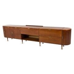 Vintage Extra Large Mid-Century Modern Sideboard by A.A.Patijn for Poly-Z, 1960s