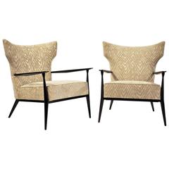 Paul McCobb Pair of Sculpted Armchairs 8