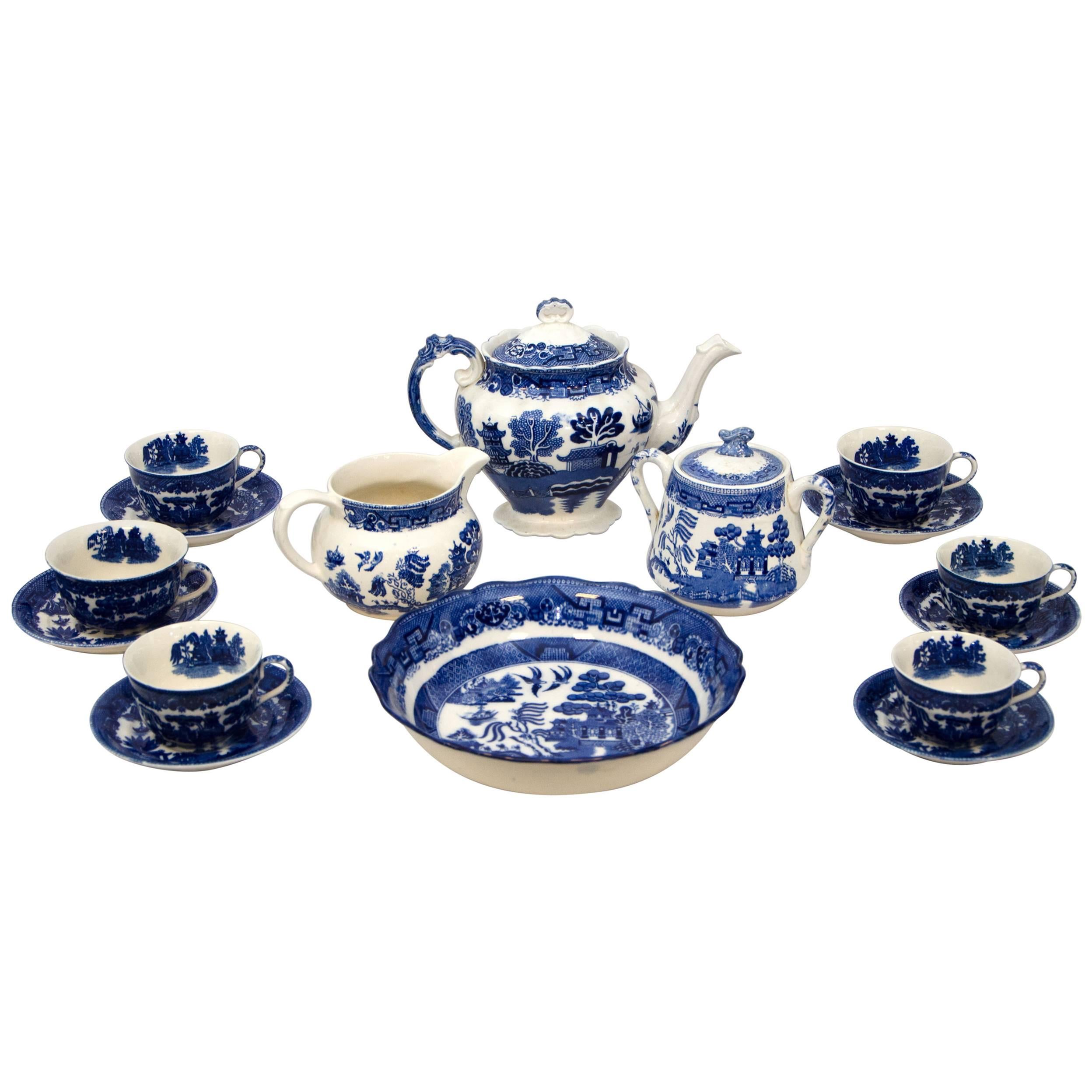 Blue Willow Tea or Coffee Service