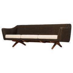 Illum Wikkelsø Sofa Model Ml-140 by Michael Laursen in Denmark 5