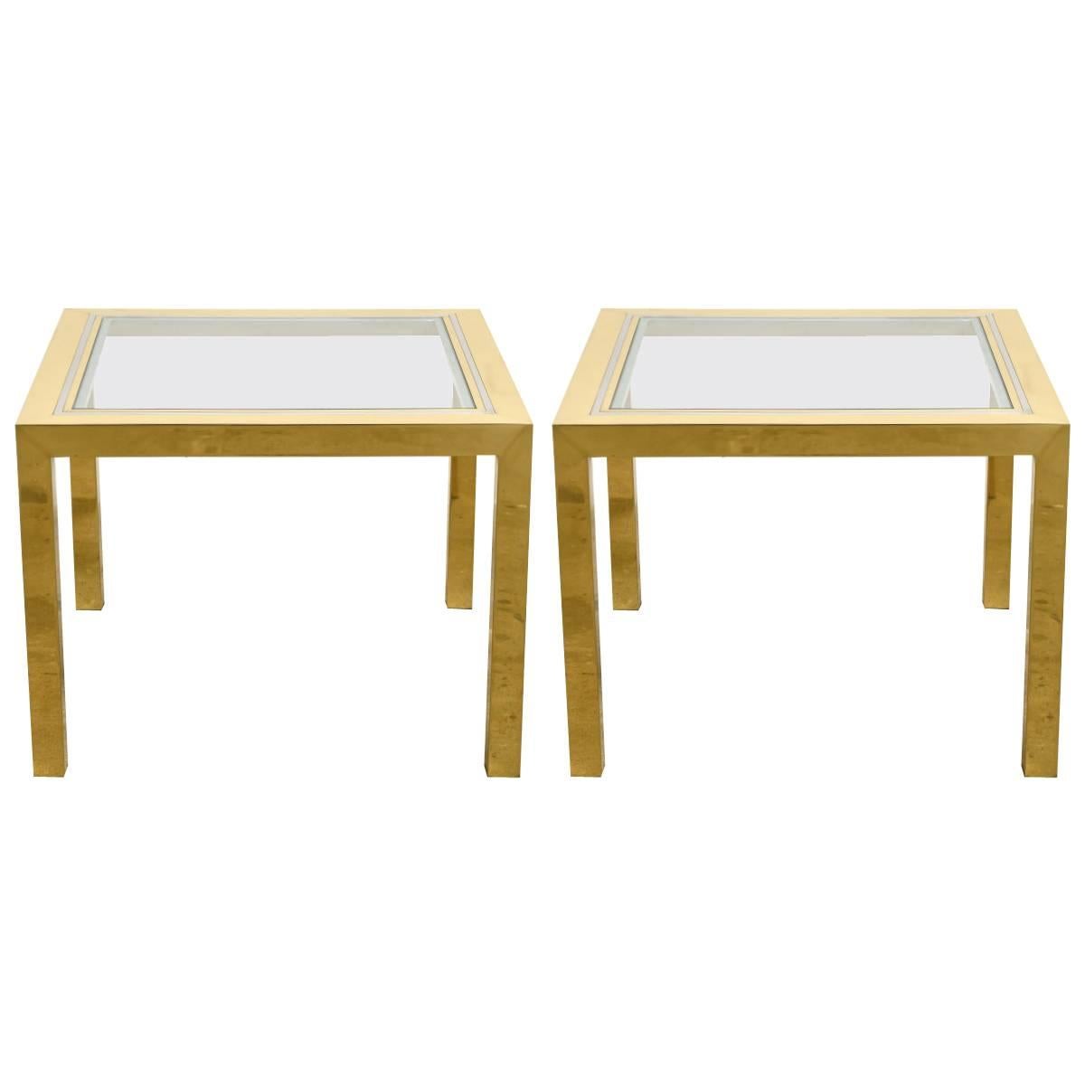 Excellent Set of Two Romeo Rega Side Tables