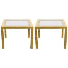 Excellent Set of Two Romeo Rega Side Tables