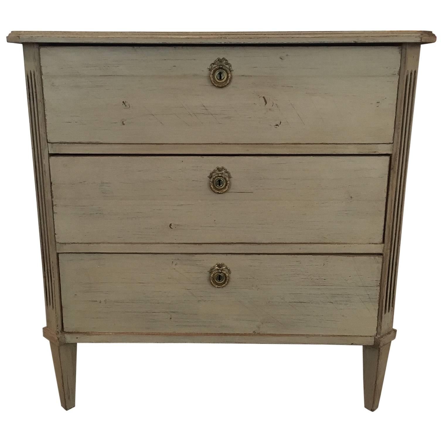 19th Century Swedish Gustavian Style Chest of Drawers