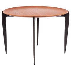 Fritz Hansen Table Designed by Engholm in Teak and Ebony Wood 2
