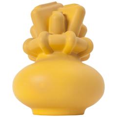 RODERICK VOS for COR UNUM Vase in sunflower yellow made by Cor Unum