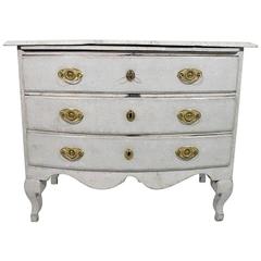 Swedish Late Baroque Chest of Drawers from the Period