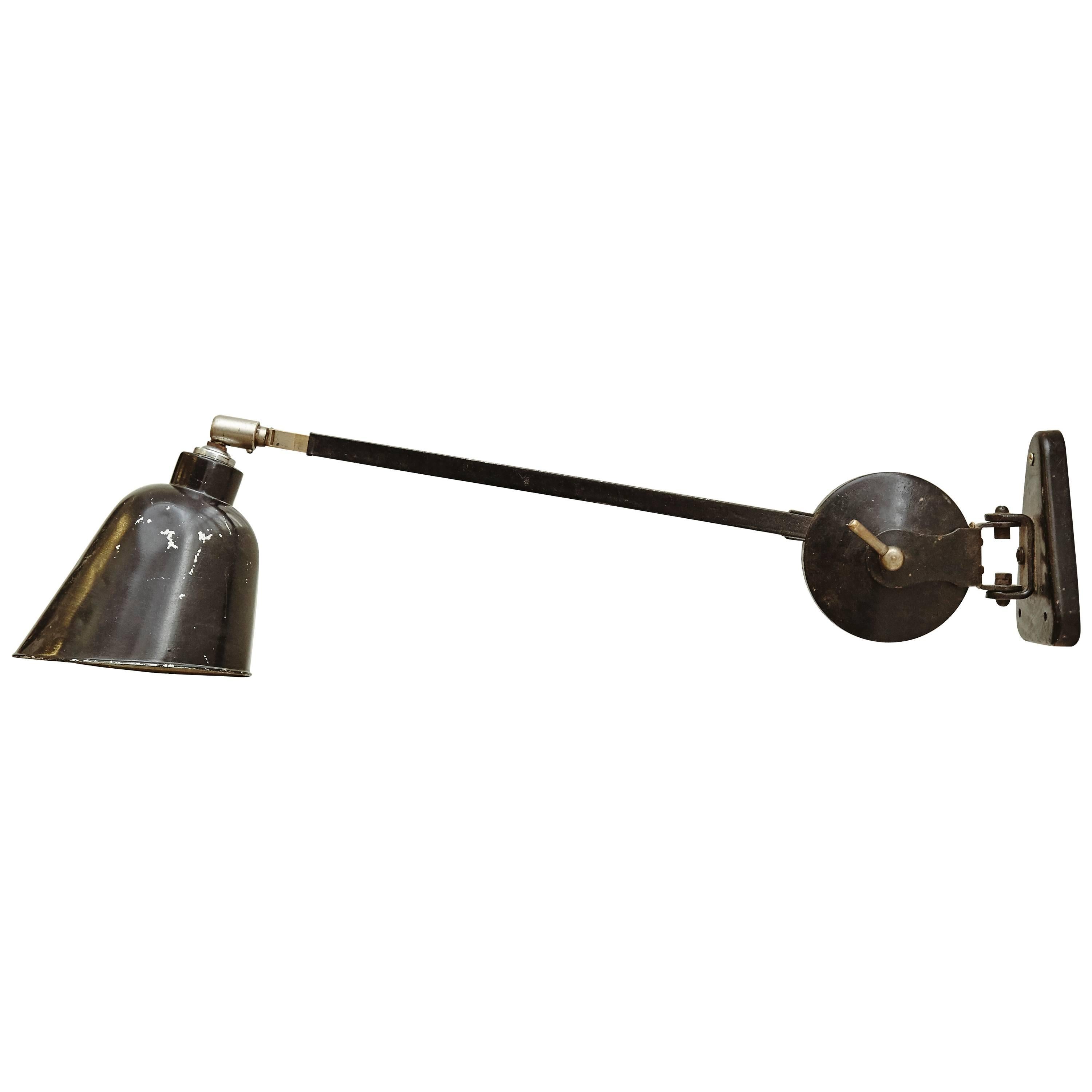 Schröder Lobenstein Industrial Lamp, circa 1920