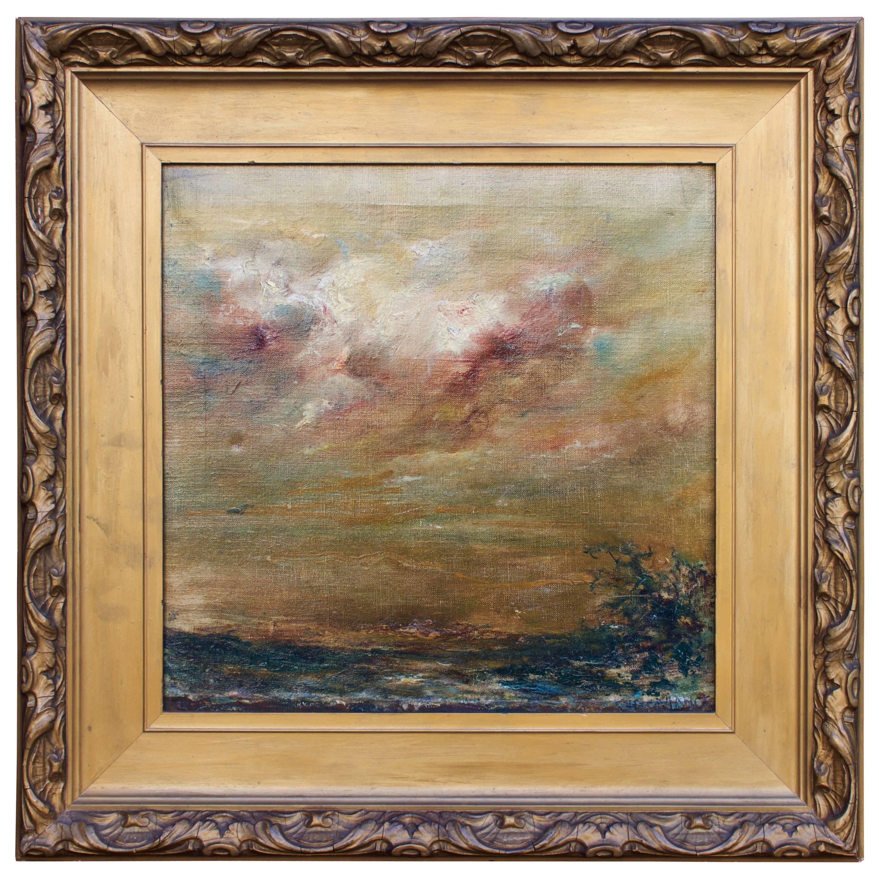 "Tempest Brewing" Study by Charles M. Lang For Sale