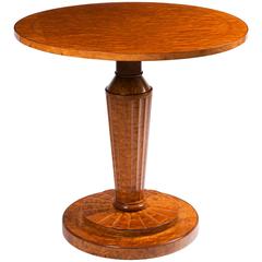 Biedermeier Pedestal Table