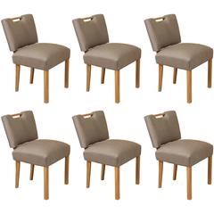 Six Paul Laszlo Dining Chairs