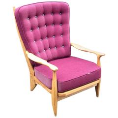 Guillerme et Chambron, Oak Edouard Armchair, Edition Votre Maison 1975 12