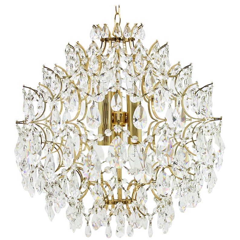 Swarovski Crystal Palace Chandelier For Sale at 1stDibs