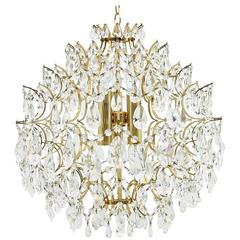 Swarovski Crystal Glass Chandelier, 1970s 6