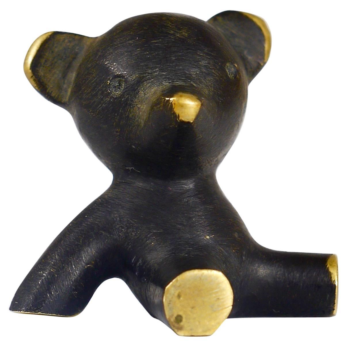 Walter Bosse Sitting Bear Figurine, Hertha Baller, Austria, 1950s