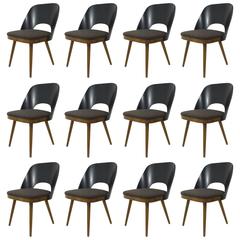 Up to 12 Modernist Chairs in the Style of Oswald Haerdtl, Backhausen, Austria 6