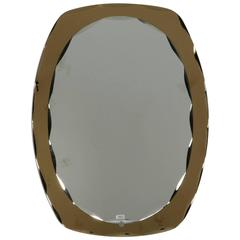 Mid-Century Italian Cristal Art Mirror 2