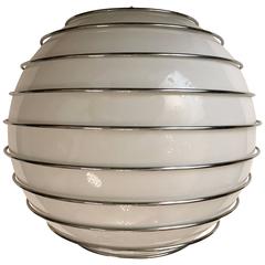 Esperia Space Age 1970s Flush Ceiling Pendant