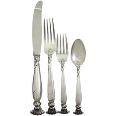 Romance of the Sea by Wallace Sterling Flatware Dinner Service Set of 12