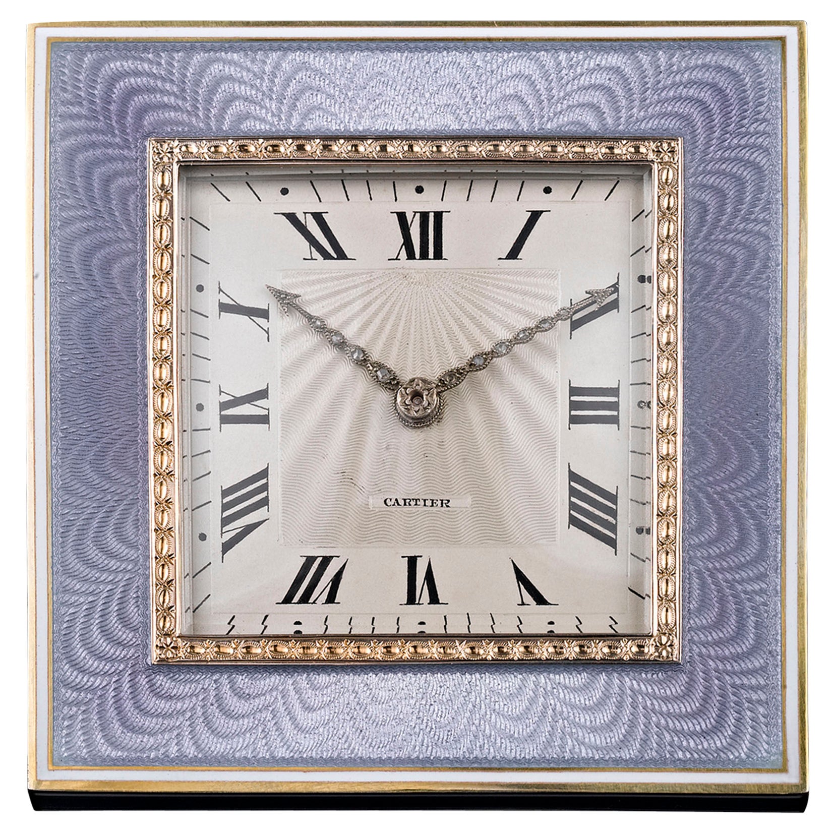 Vintage Cartier Clock at 1stDibs