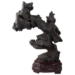 Large 20th Century Scholar's or Spirit Stone, China 2
