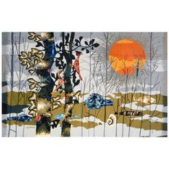 Rene Fumeron Aubusson Tapestry