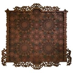 Antique Asian Bronze Decorative Wall Hanging