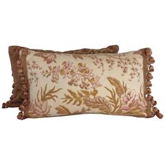 Pair of 19th Century French Accent Pillows with Tassels