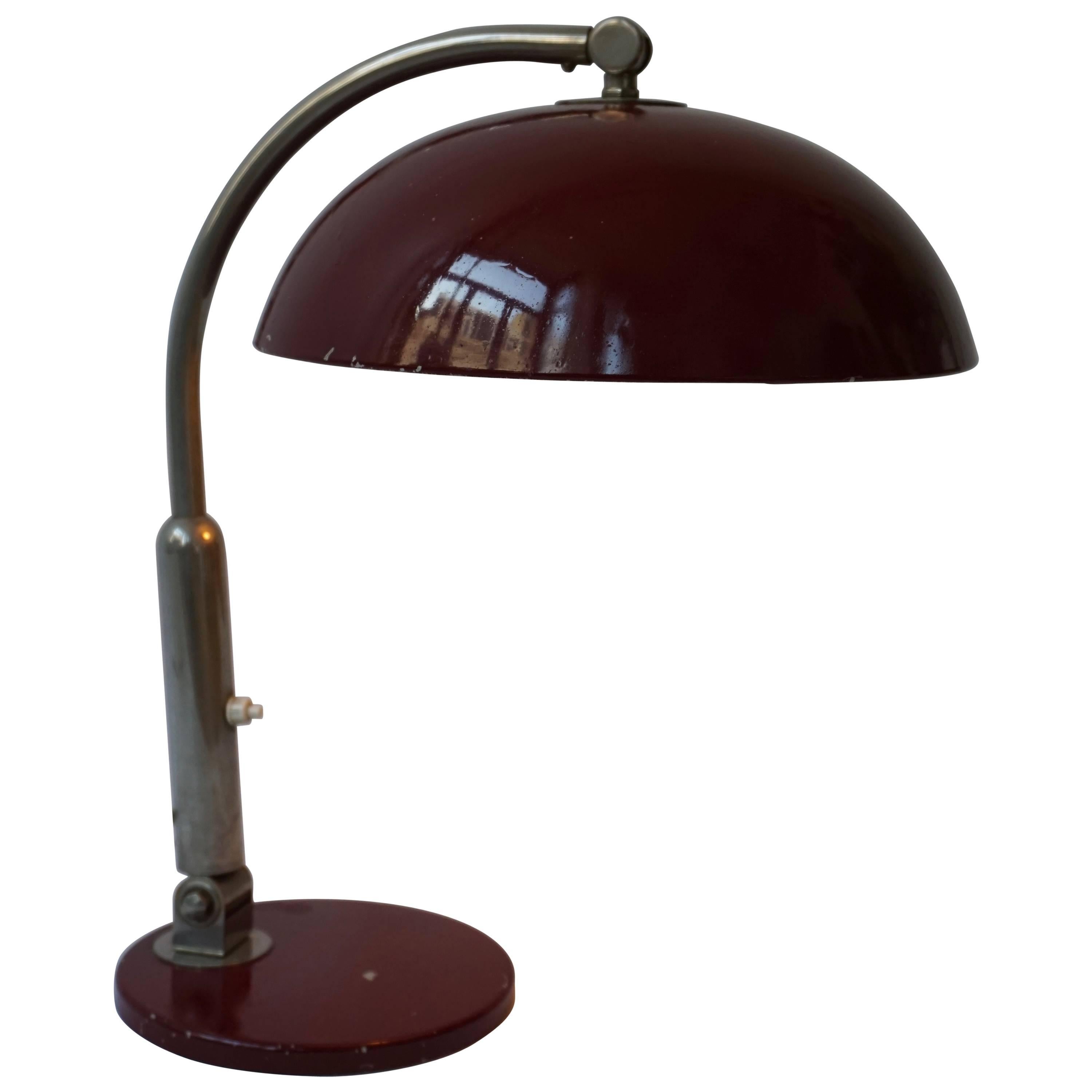 Lampe de bureau vintage du milieu du siècle